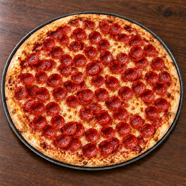 Hot Roni Pizza.