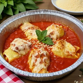 Stuffed shells pasta
