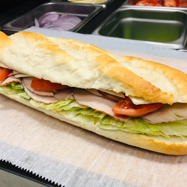 Turkey Bacon Sub.