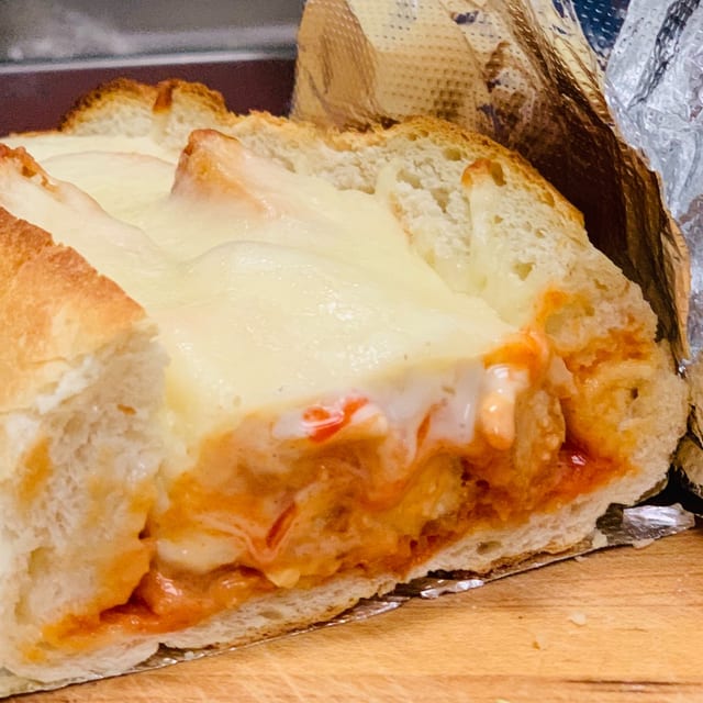 Buffalo chicken sub.
