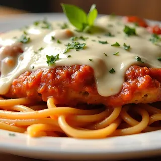 Spaghetti with one side (dinner)