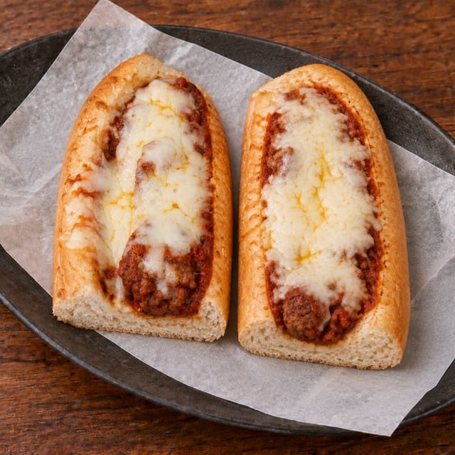 Sausage parmigiana sub.