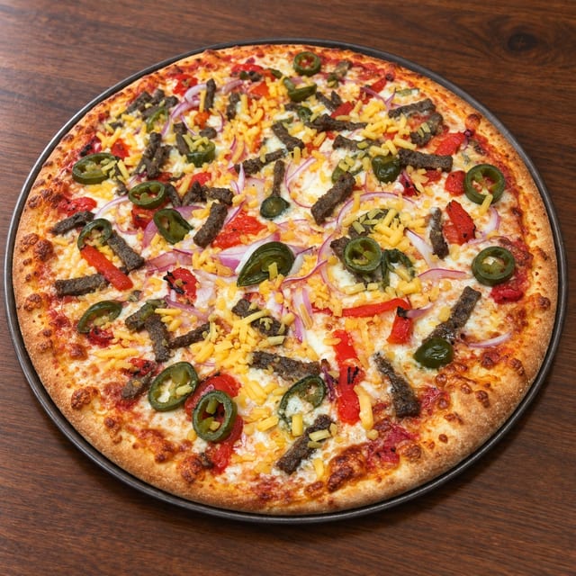 Fiesta pizza.