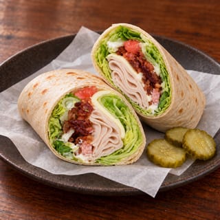Turkey club wrap