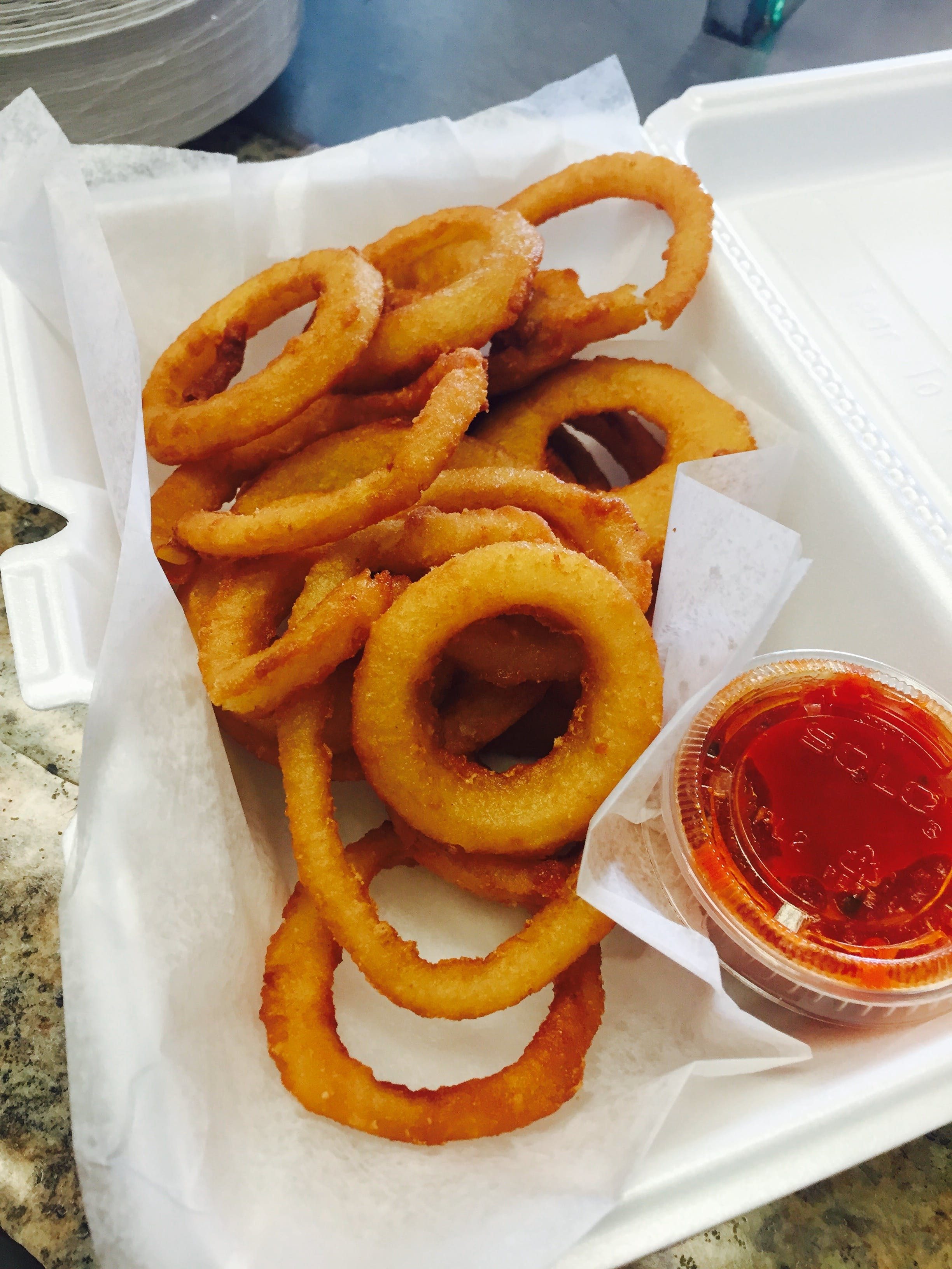 Onion rings.