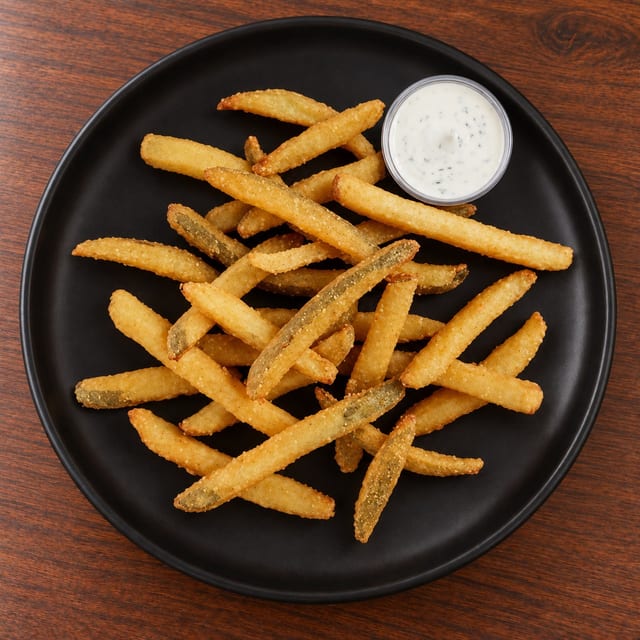 Pickle fries.