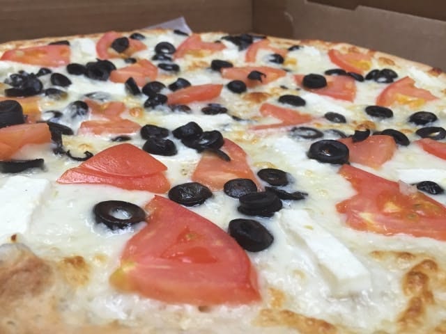 Greek pizza.