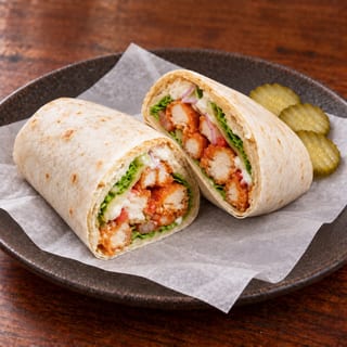 Buffalo chicken wrap