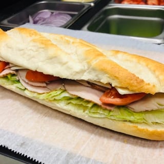 Turkey & cheese sub