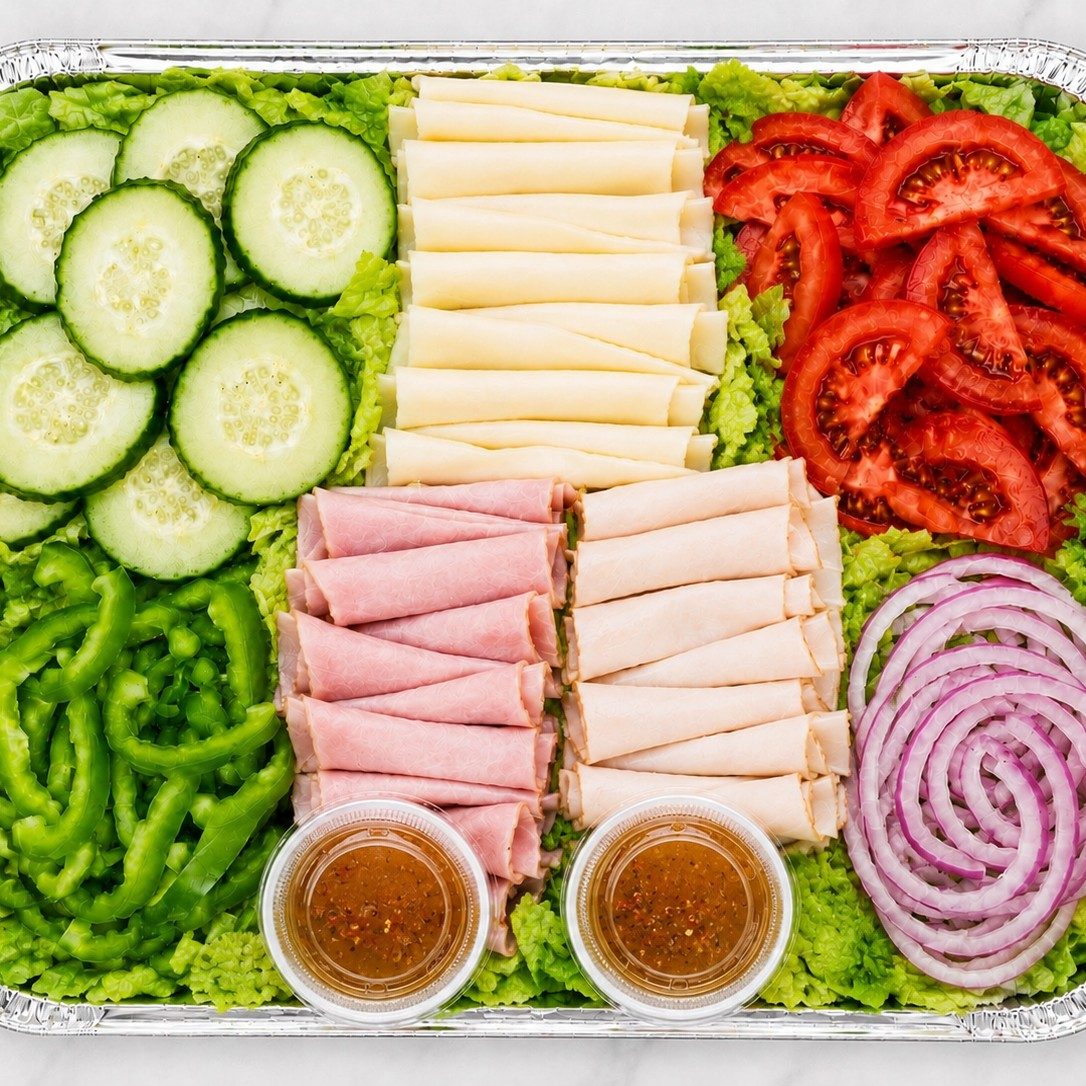 Chef Salad Tray.