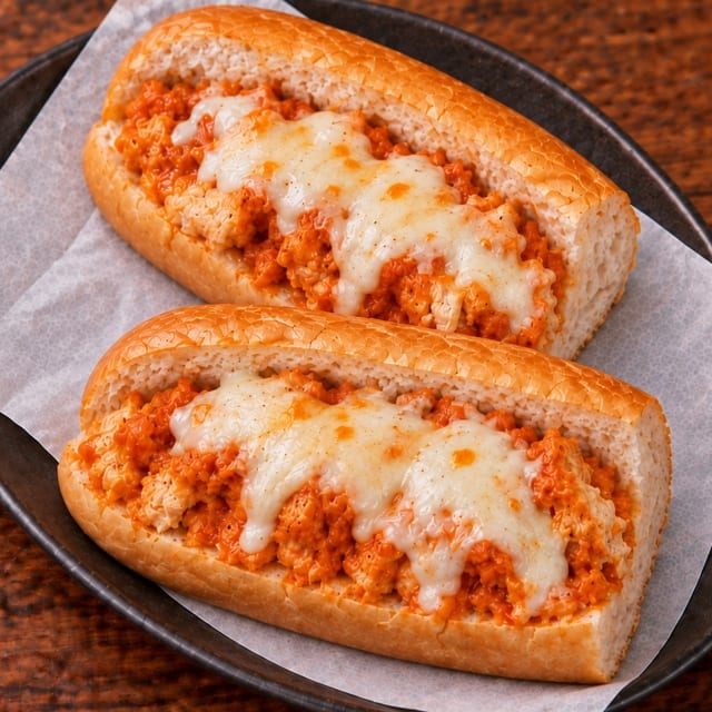 Buffalo chicken sub.