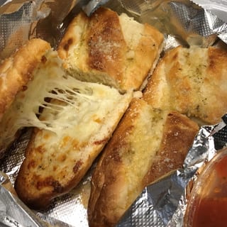 Garlic bread with cheese