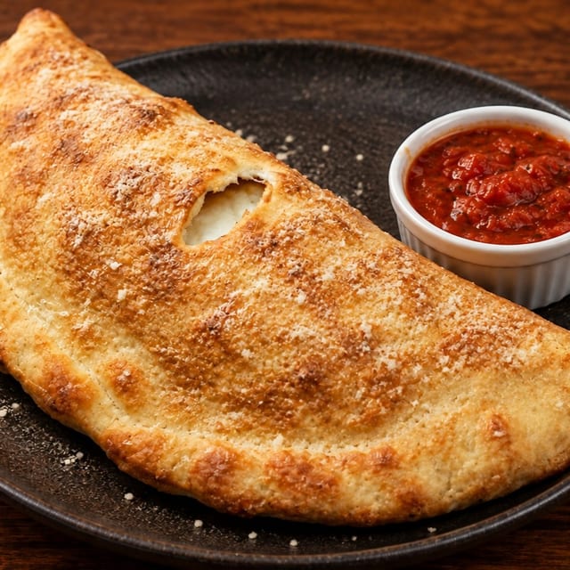 Gusto's El leonel especial calzone.